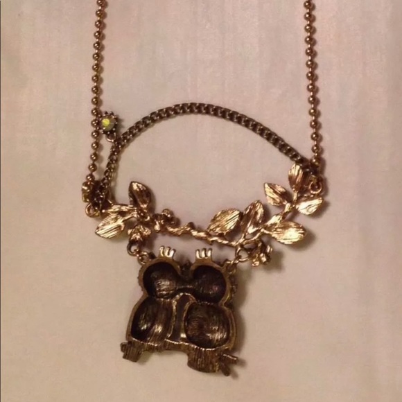 🛍️SOLD🛍️ NWT Betsey Johnson Woodland Statement Necklace - Picture 7 of 8